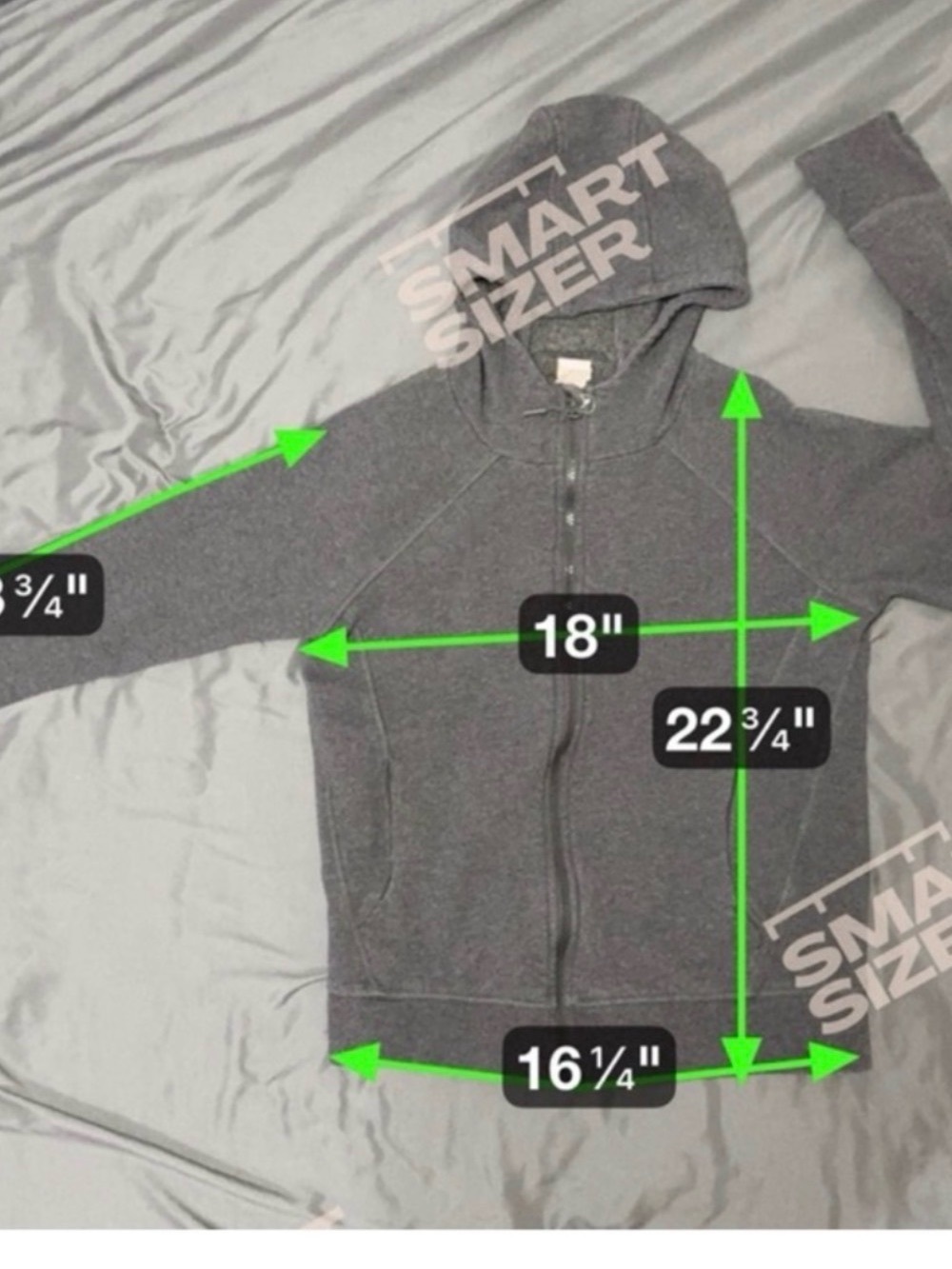 Lole Gray Zip-Up Hoodie | Athletic Activewear Jacket - Picture 7 of 7